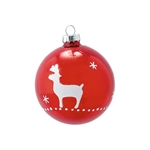 Joselyn red hanging ball glass fra GreenGate - Tinashjem